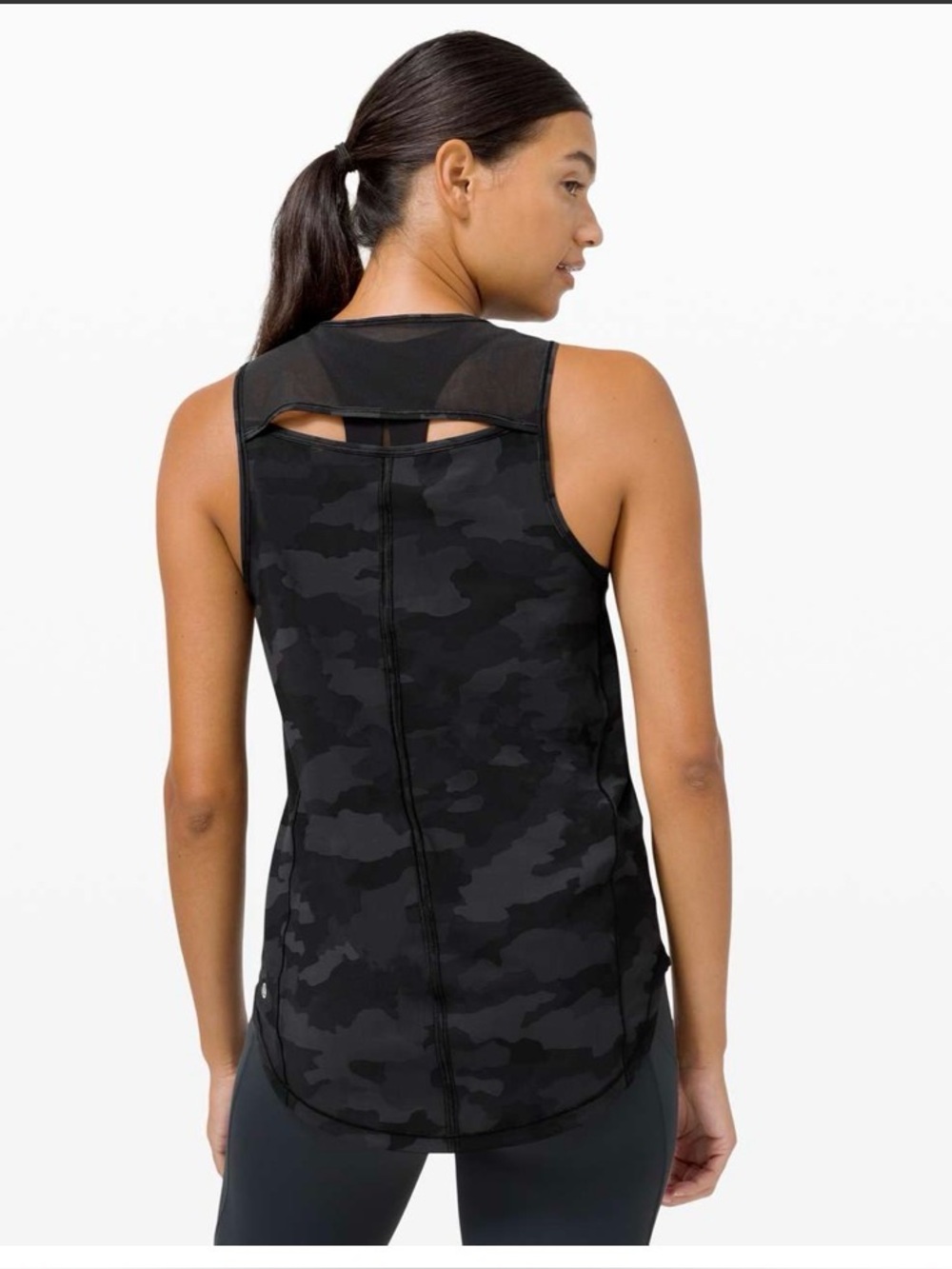 EUC Lululemon Sculpt Tank
Heritage 365 Camo Deep Coal Multi / Black